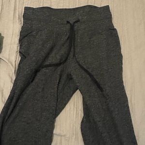 ready to rulu heather gray joggers